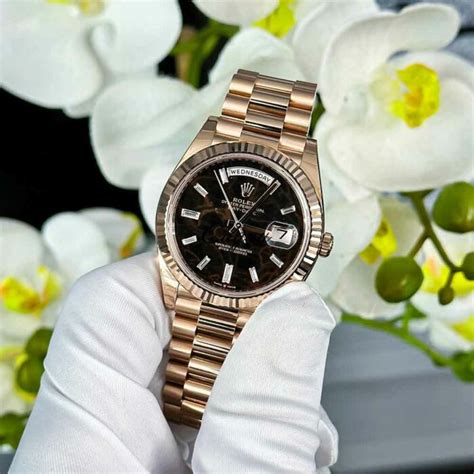 rolex day-date 40 eisenkiesel|Rolex Day-Date everose gold.